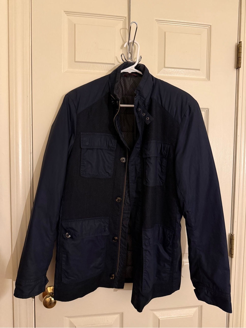 Ted Baker Navy Military Field Jacket